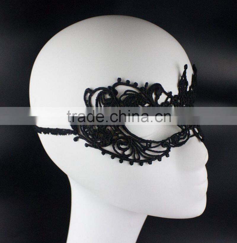 New design prong shape black drawing colorful mask