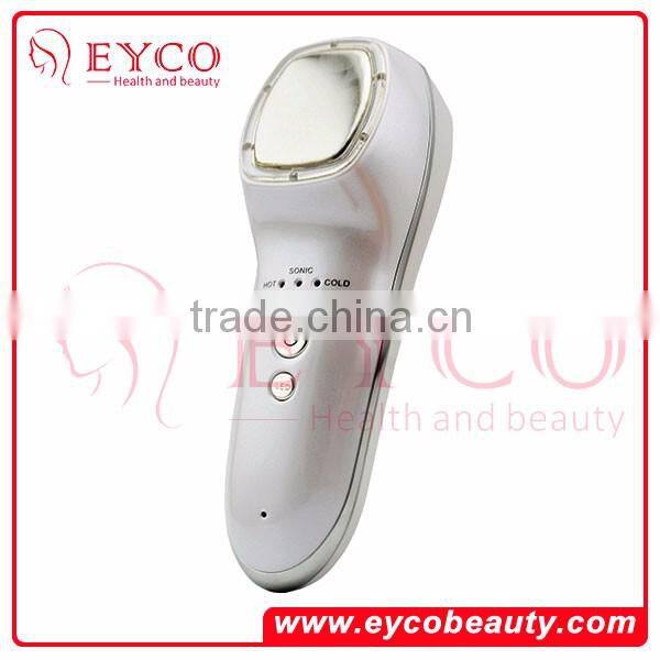 EYCO hot and cold beauty device with light 2016 new product ionic cleanse detox machine ionic face spa detox machine