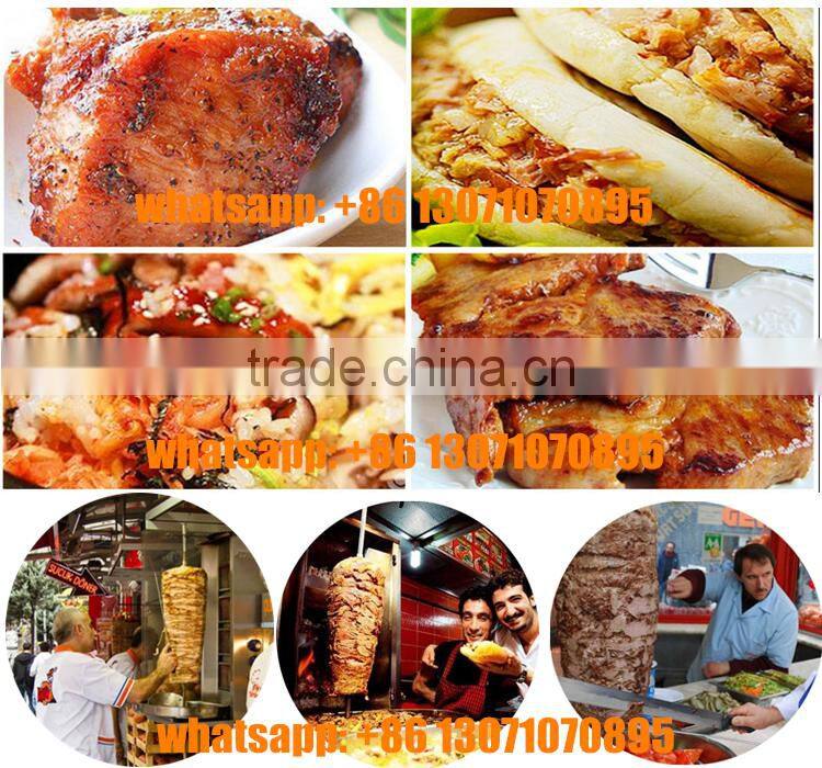 Kitchen food grade shawarma stand, used shawarma machine for sale, mini doner grill