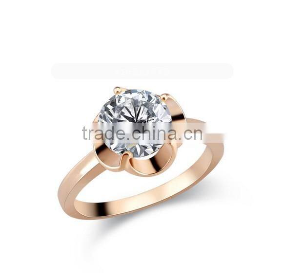 2014 Fashionable Elegant Shaped Engagement RIng Spiral Finger