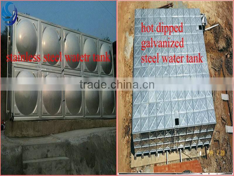 SMC modular panel storage water tank frp fiberglass modular panel water storage tanks grp modular panel drinking water tanks