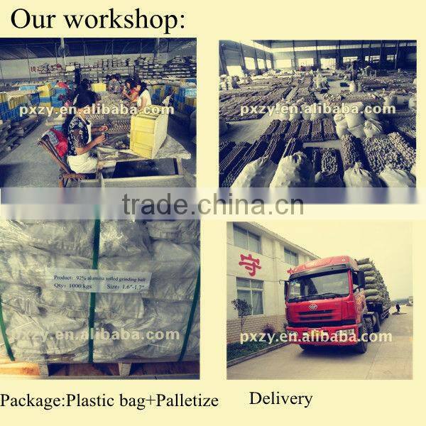 ceramic mill grinding ball, ceramic grinding ball(65%, 75%, 92%,95%)