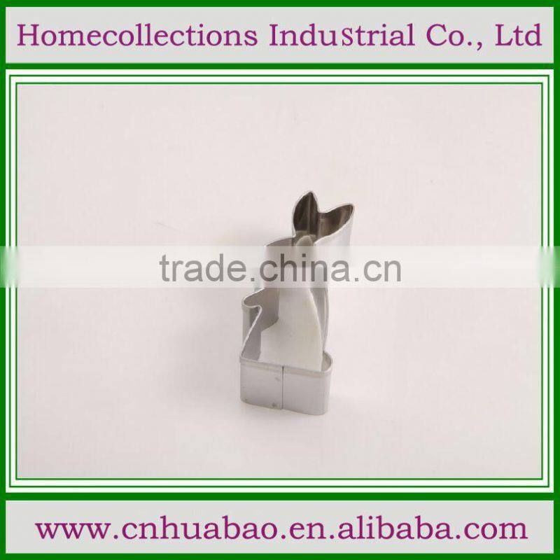 custom stainless steel cookie cutters with animal dog bear or deer shapes