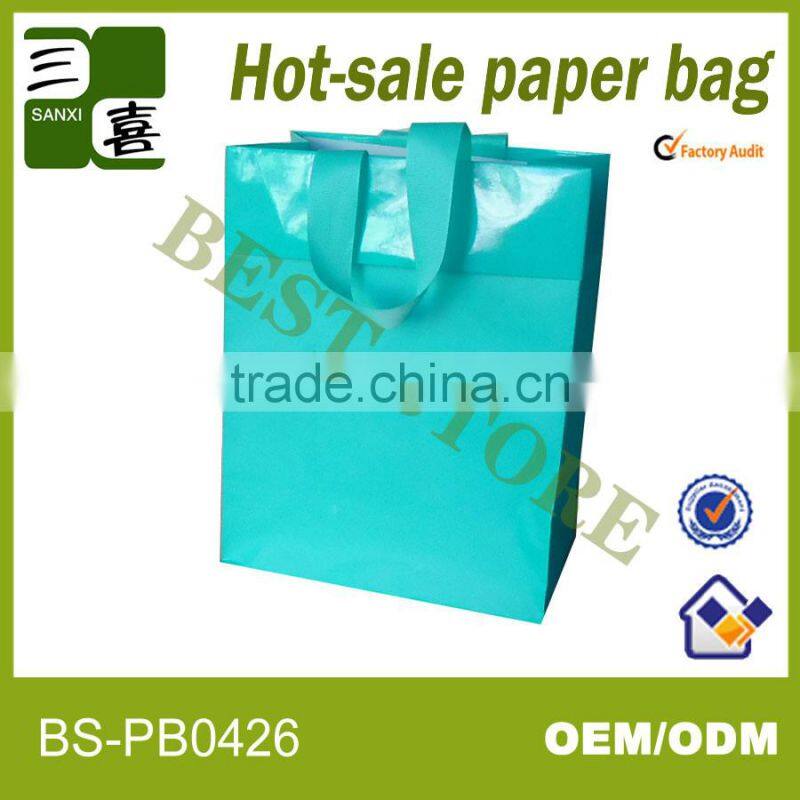Shanghai cheap beautiful paper gift bag