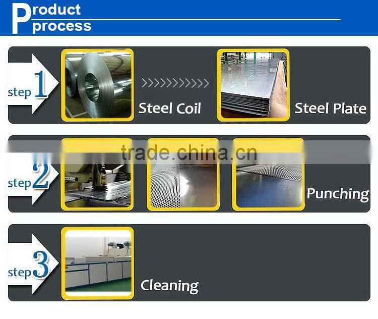 Smooth mesh cheap punching hole mesh panel