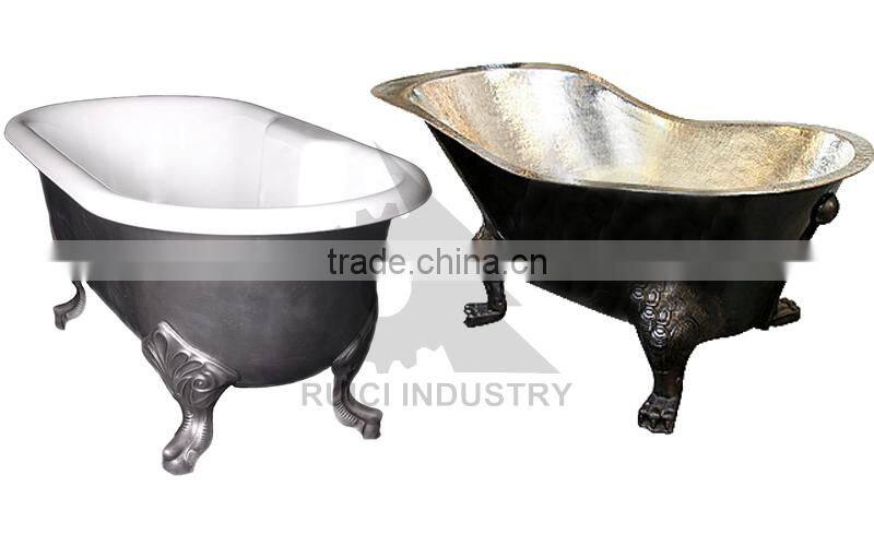 cheap enamel used cast iron bathtub for sale