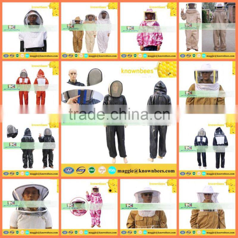 cotton beekeeping protective hat / beekeeping suit white color
