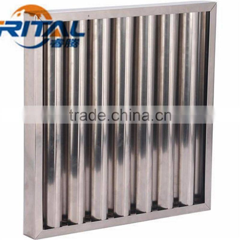 kitchen range hood stainless steel baffle grease filter sale on Alibaba