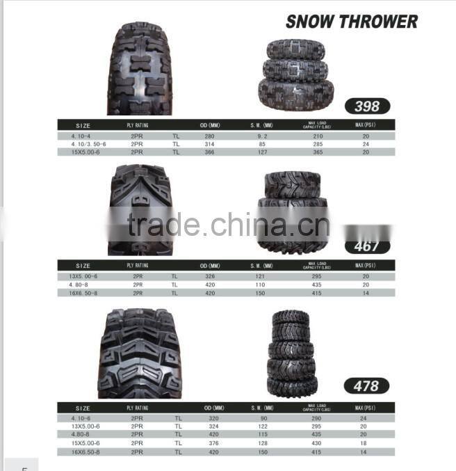 16 " wheel for Snow throwers/lawn mower/golf cart