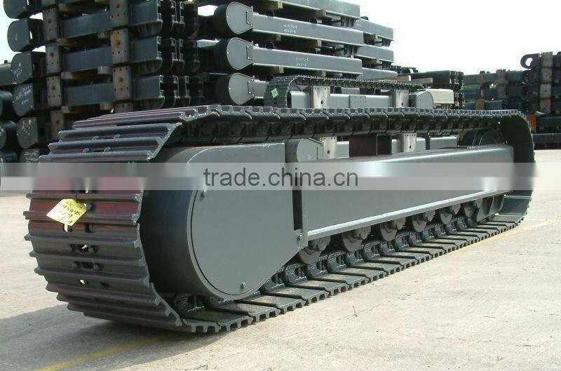 Rubber/Steel Track Undercarriage/Chassis for Crawler Machines with Load capacity 0.5 Ton to 50 Ton Made by China