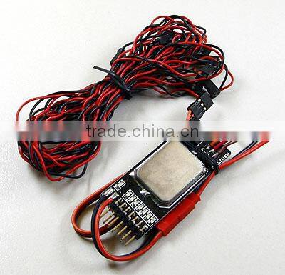 3003 7-channel Multifunctional Remote Switch RCD3003 Stepper Rockets RC Light Smoke Control 7 Channel 1 Servo Signal Input