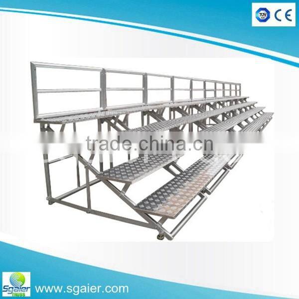 folding portable stairs choral risers