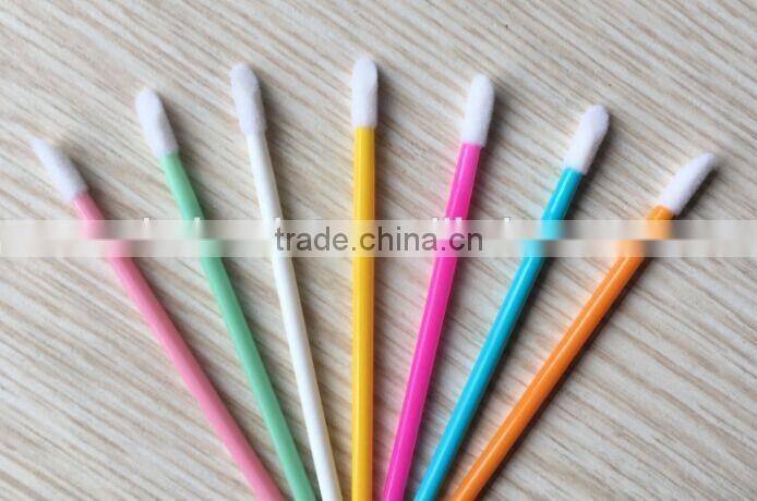 100PCS Disposable MakeUp Lip Brush Lipstick Gloss Wands Applicator Make Up Tool