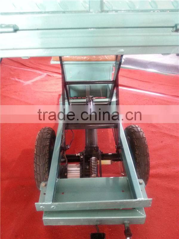 650W farming electric cargo box tricycle for orchard grove