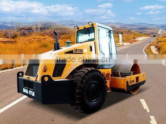 New Mechanical Single-Drum Vibratory Road Roller SHANTUI SR18M/SR18MP for Sale