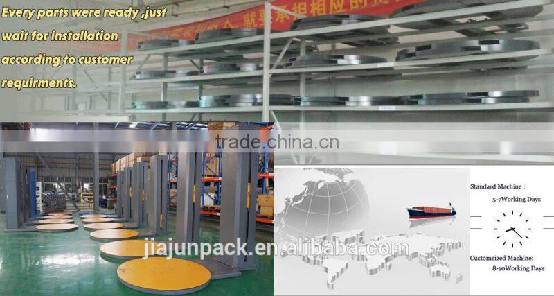 Good quality pallet stretch wrapper with SIEMENS eletric control