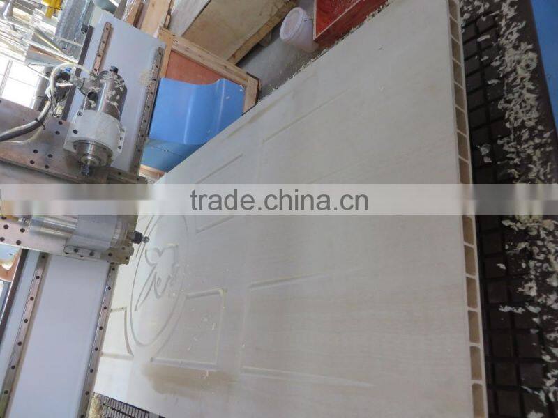 pvc wpc door making machine with price / door turnkey project high quality