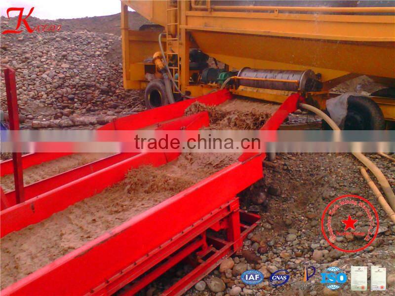 Hot Selling Alluvial/Vibrating Gold Sluice Chute for Sale
