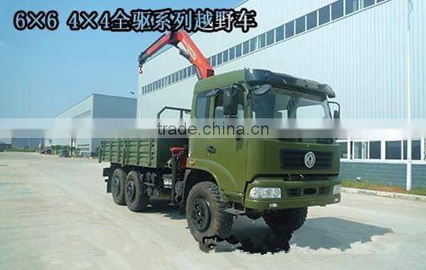 dongfeng 10 ton 185hp off-road 6x6 truck