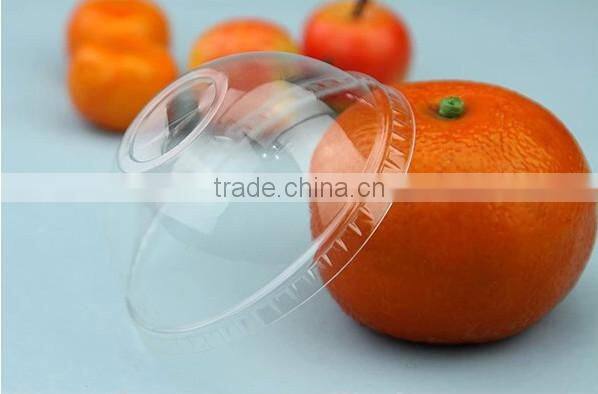 disposable clear plastic dome lid for paper cup plastic cup