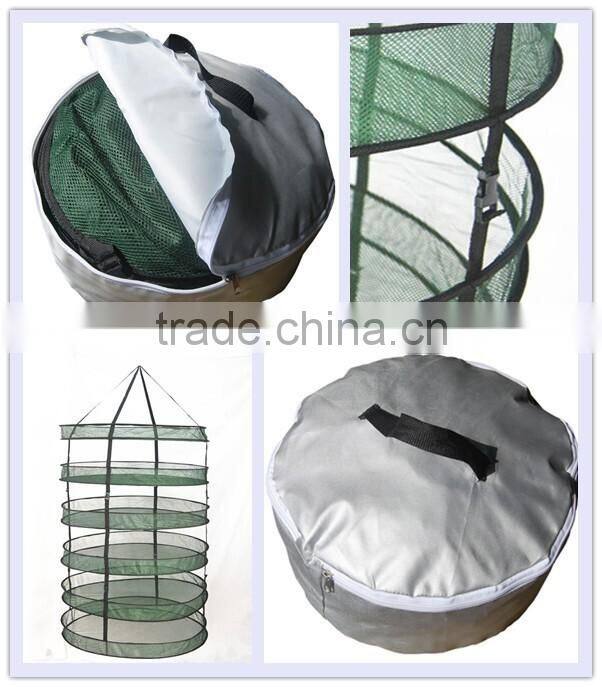 2016 new hot sale greenhouse hydroponics garden detachable plant grow 6 layer grow tent drying net