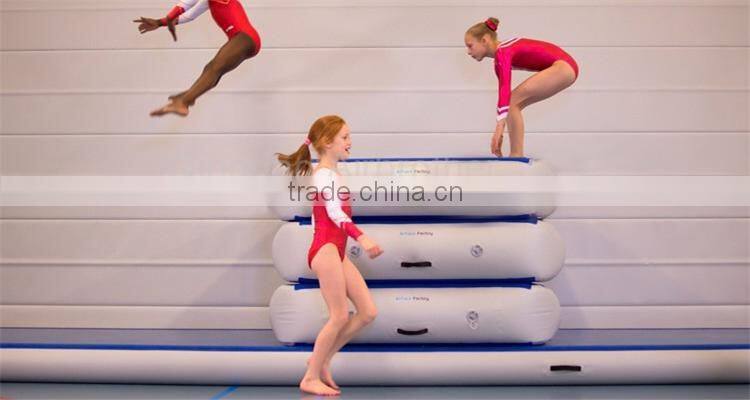 Roll Up Folding Inflatable Gymnastics Floor Balance Beam for Sale