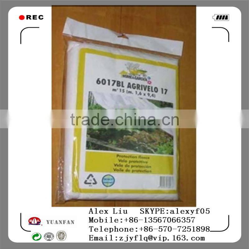 Dark Green nonwoven fabrics used for agricultural mulch