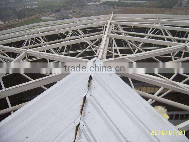 China supplier steel structure bio dome