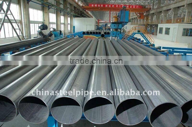 Seamless alloy steel pipe stocked