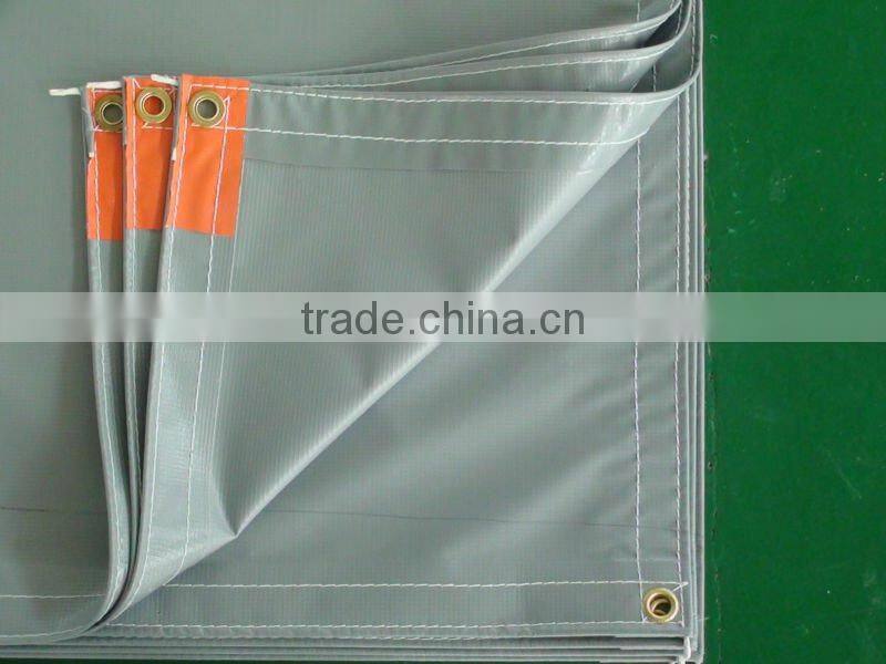 200D/300D/500D/1000D PVC Laminated Fabric For Flame resistanting Anti-sounding