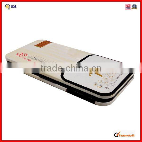 good wholesale cigarette metal box with hinged lid