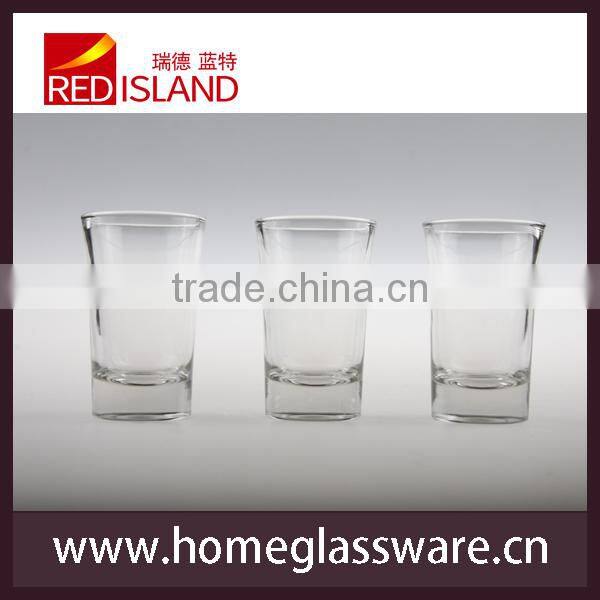 2016 hotsale high quality 1oz 1.5oz shot glass whicky glass cup