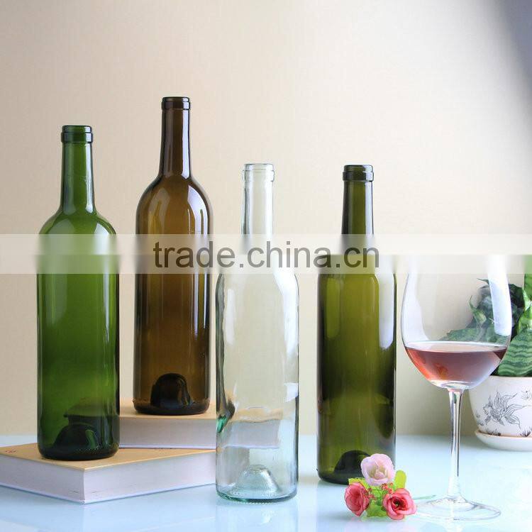 High quality eco-friendly 750ml Chinese factory tall wine bottles