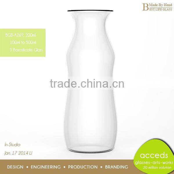 Unique Shaped Promotional Home Decor Coffee Milk Jar