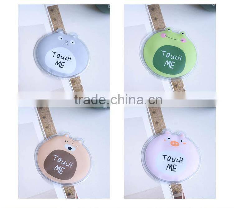 wholesale Cute little animal hot gel pack reusable hand warmer
