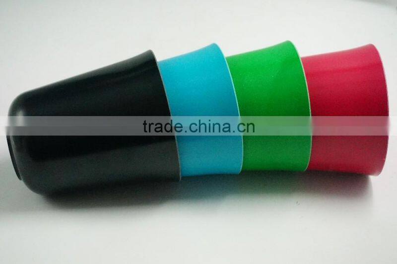 eco friendly bamboo fibre colorful flower pot