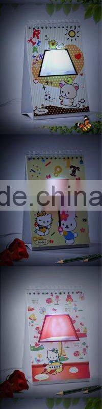 Supply fashion creative USB bedroom bedside flip desk lamp