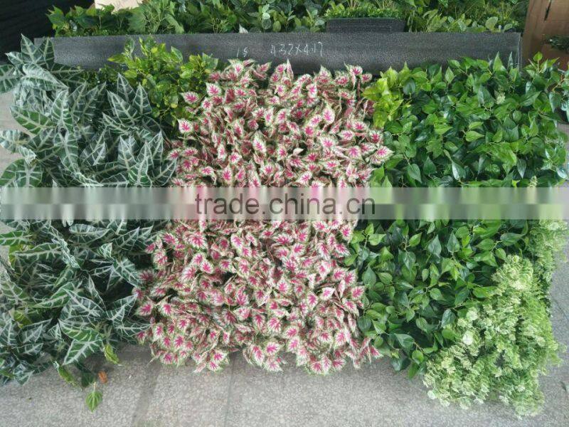 Hot sale artificial vertical grass plants modular wall