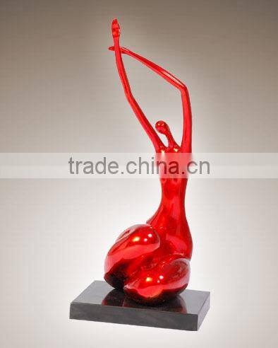 Resin/Fiberglass Fat Lady Sculpture,Abstract Fat Lady Sculpture