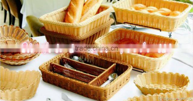 Wholesale wicker shopping basket with lid