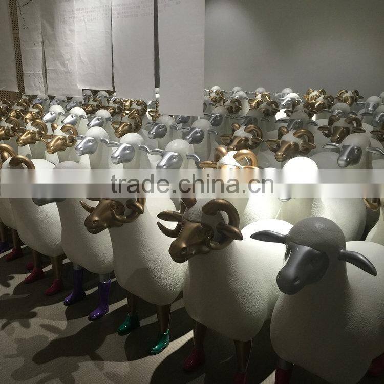 FRP goat statue sculpture