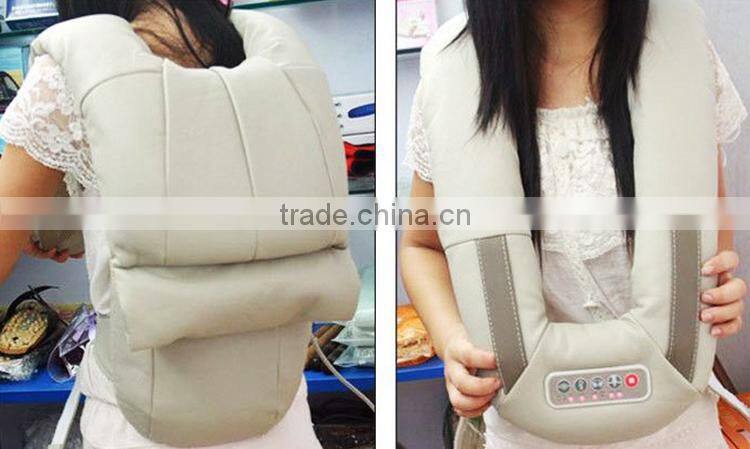 shiatsu neck & back massager with heat back massager