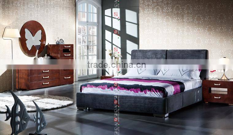 Upholstery Fabric Bed B909