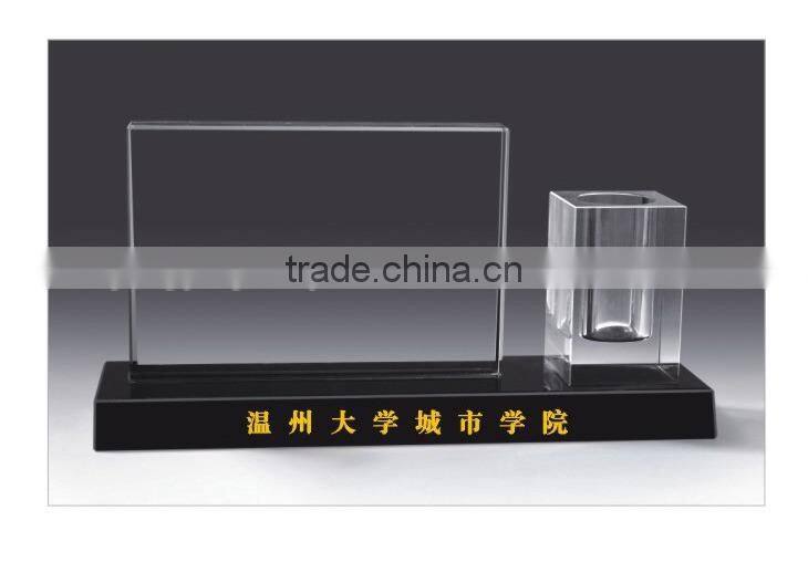 hot sale new design crystal office souvenir