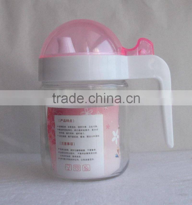 3pcs glass salt pepper spic jars sets