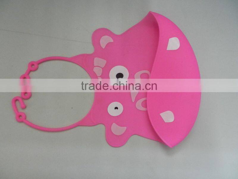 FDA Food Grade Various Animal Design Silicone Baby Bib