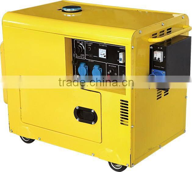 Huahe 5000w silent diesel generator systems/china diesel generator price in zhejiang
