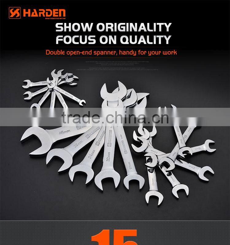 flexible combination wrench Cr-v open end mirror polished spanner wrench set