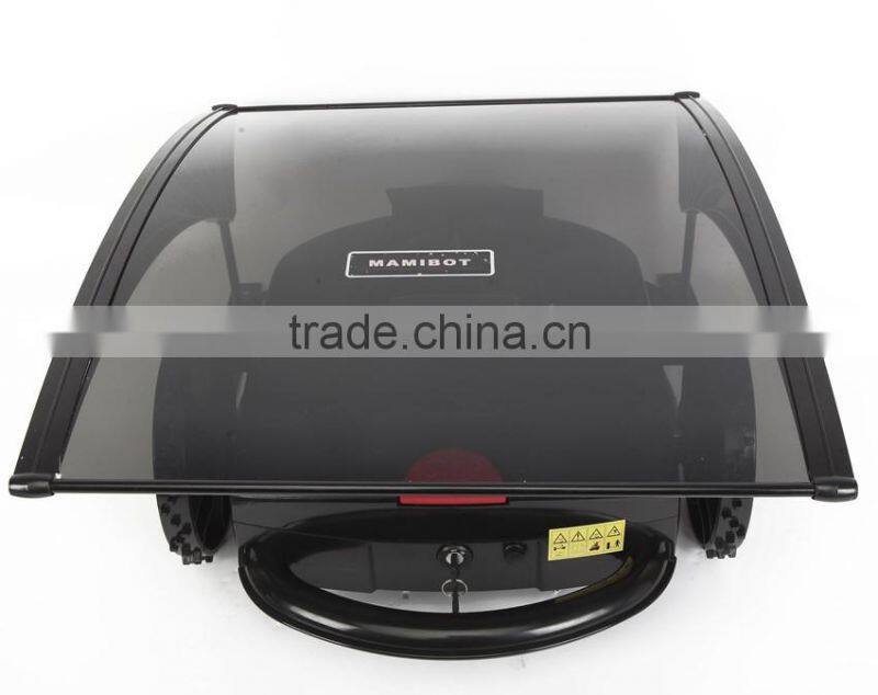 Anti-theft Remote control height adjustable intelligence electric robot lawn mower with Water proof Robot Mower ROMO M3