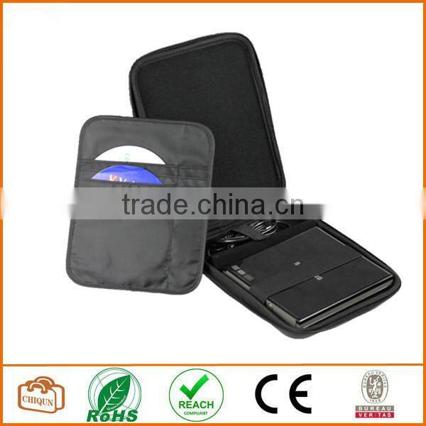 Black EVA Travel Hard Case Cover Sleeve for External USB DVD CD Blu-Ray Rewriter / Writer